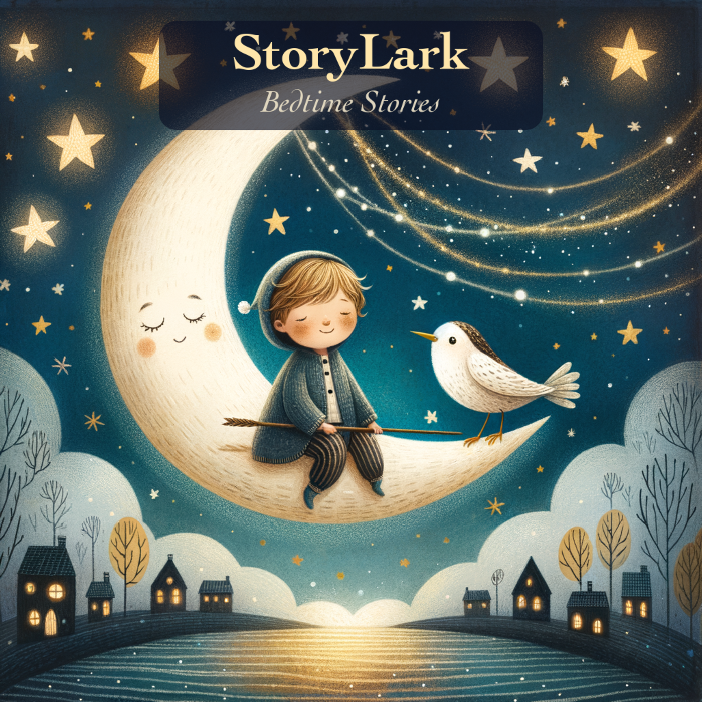 StoryLark Bedtime Stories podcast artwork
