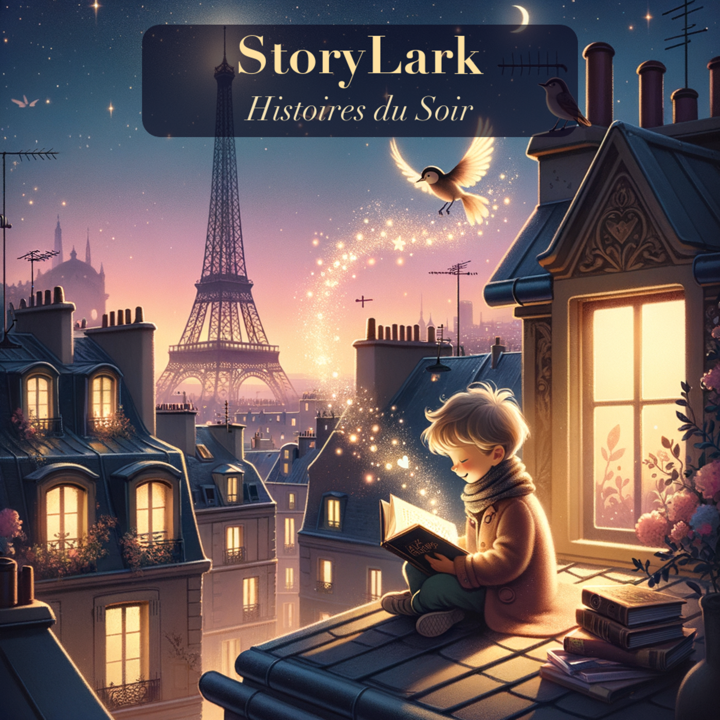 StoryLark Histoires du Soir podcast artwork